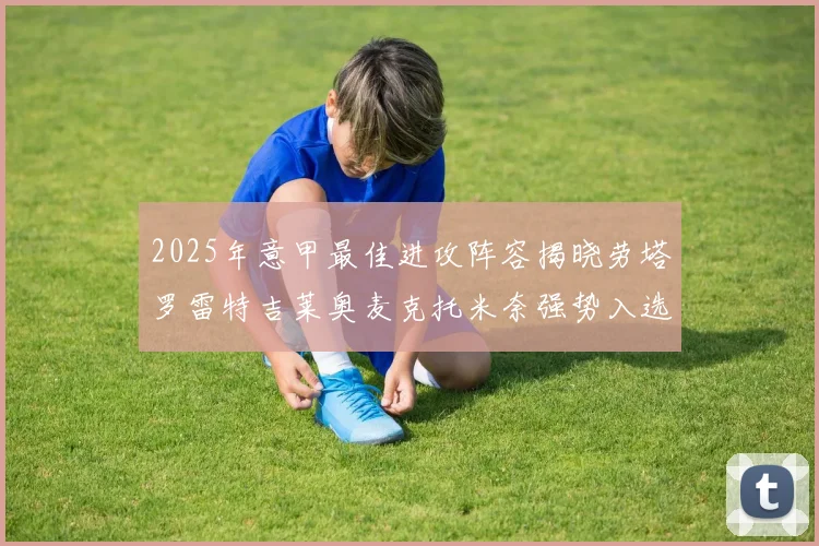 2025年意甲最佳进攻阵容揭晓劳塔罗雷特吉莱奥麦克托米奈强势入选